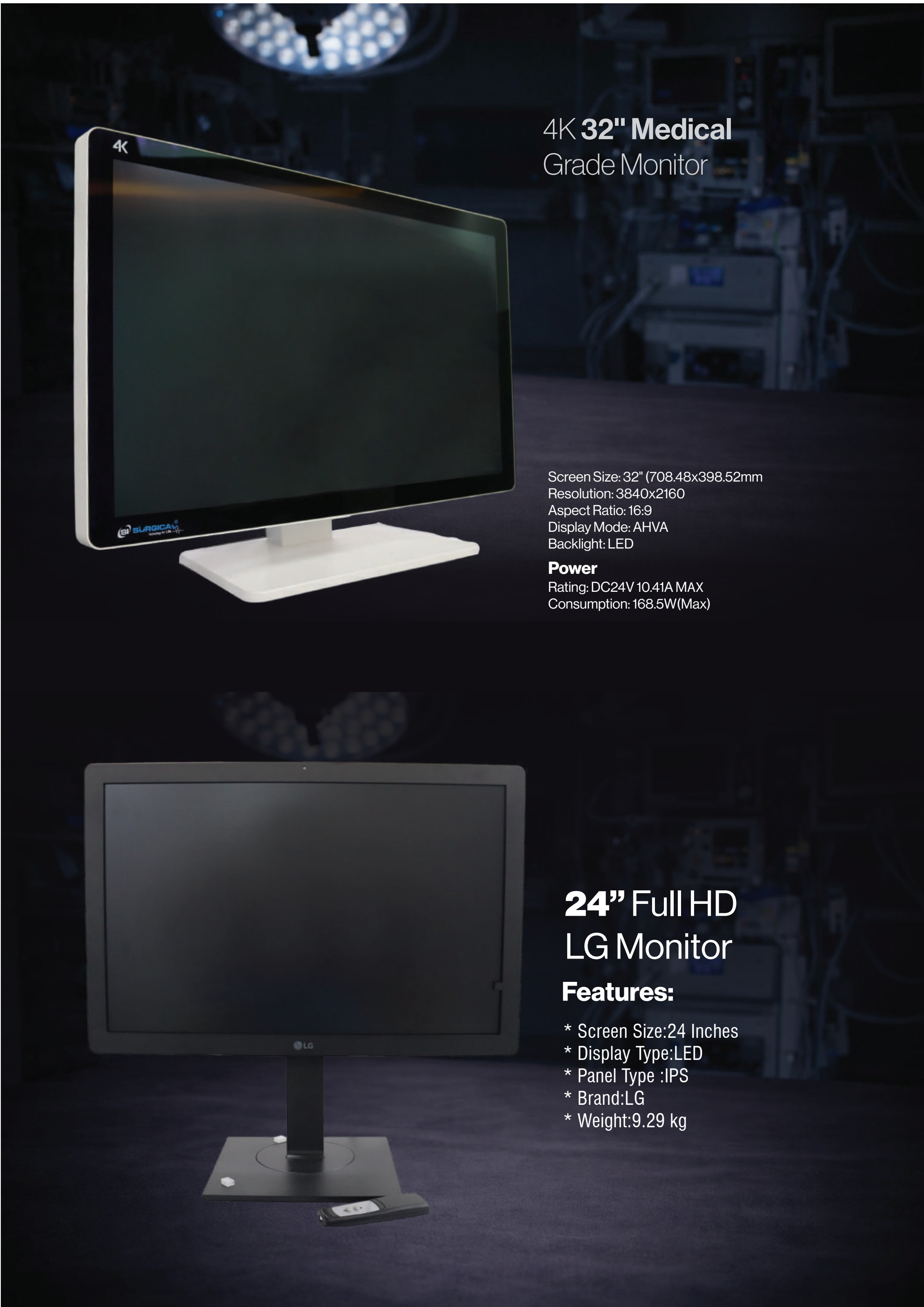 4K 32" Medical Grade Monitor