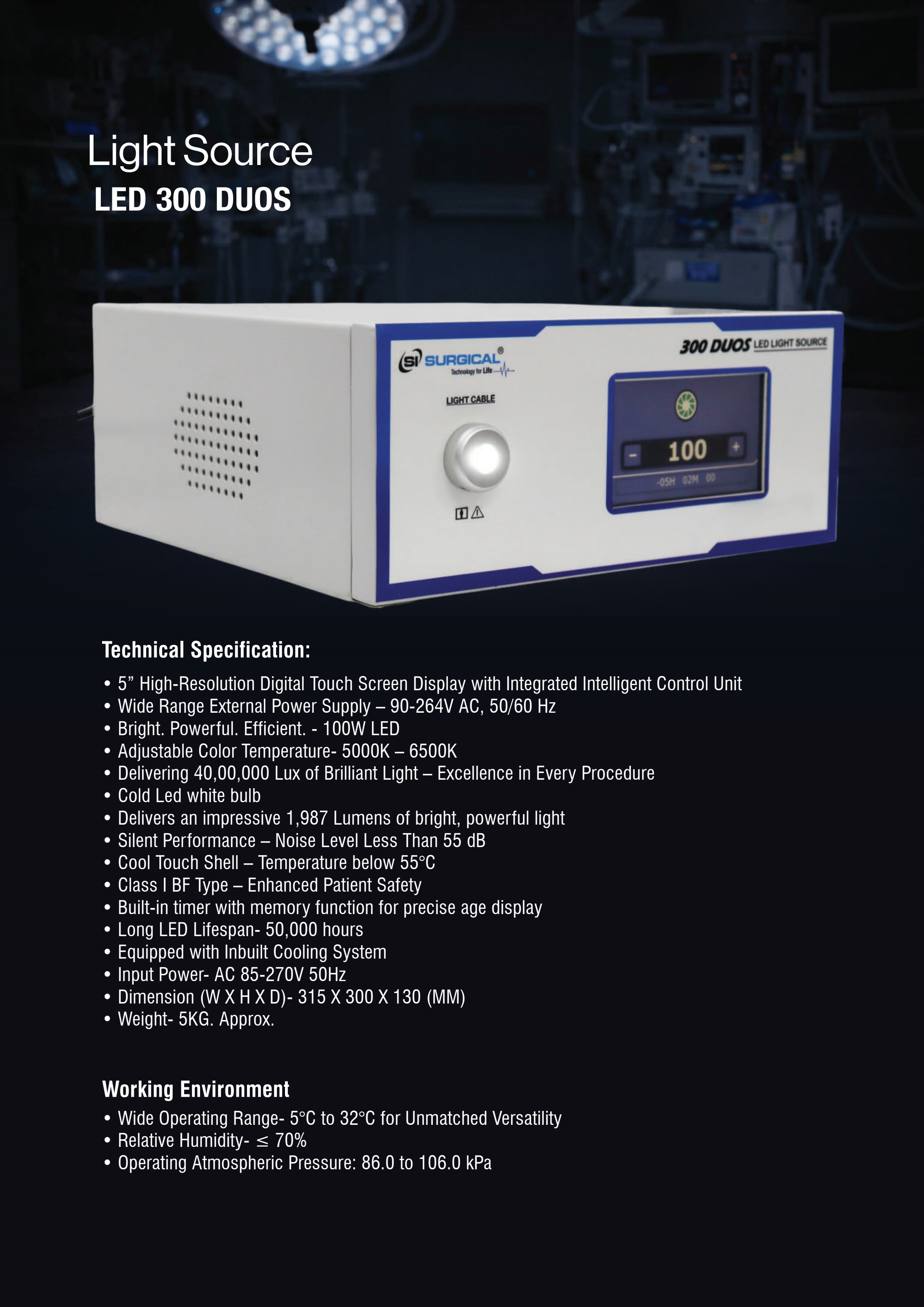 LED 300 DUOS Light Source